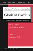 Gloria in Excelsis SATB choral sheet music cover